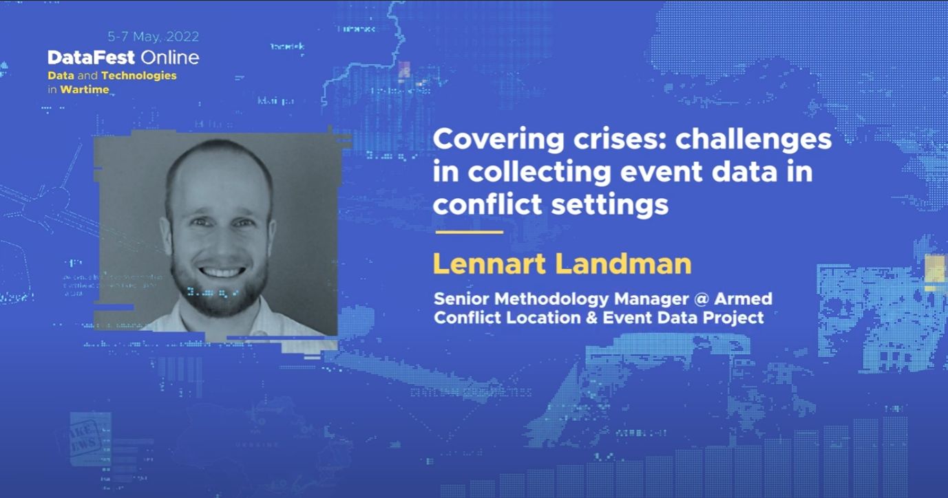 Challenges in Collecting Event Data in Conflict Settings with Lennart